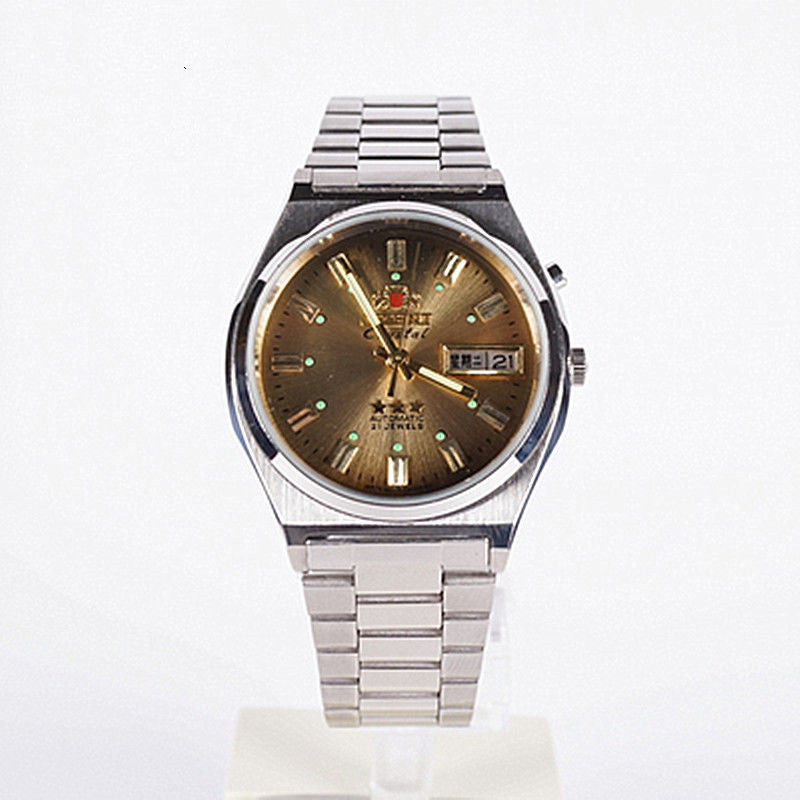 Oreint Crystal: classic 3 star 21 jewel automatic movement