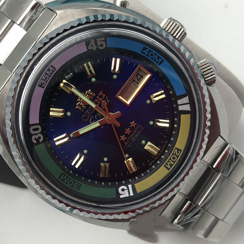 Orient Crystal: pro diver watch 3 star 21 crystal automatic movement