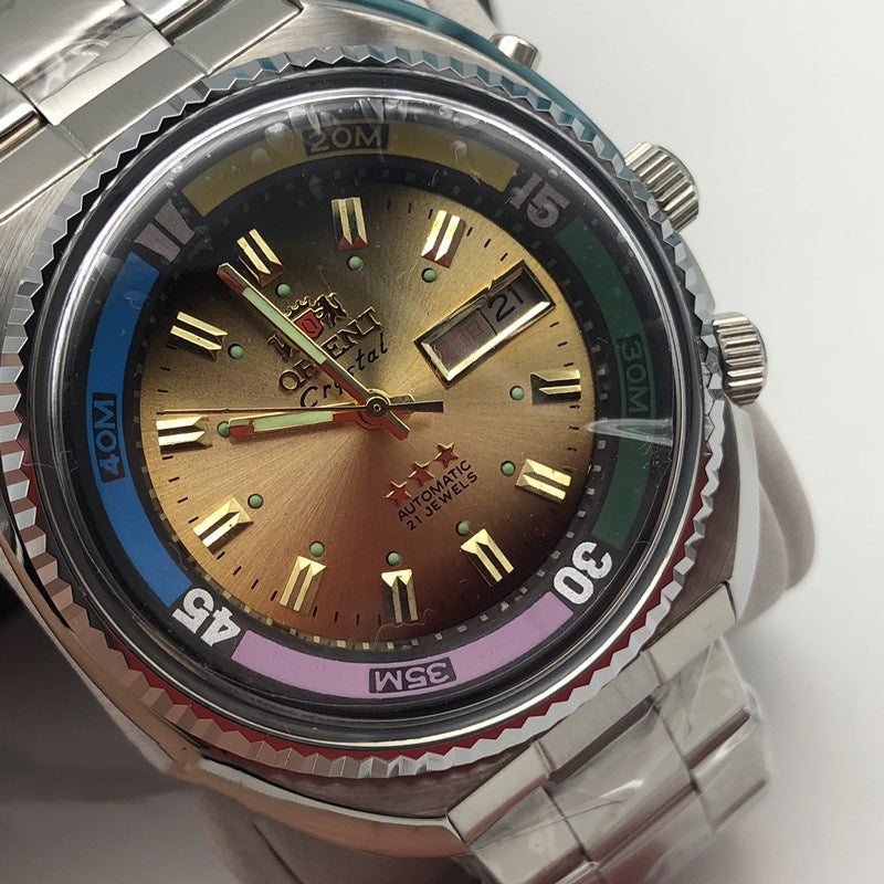 Orient Crystal: pro diver watch 3 star 21 crystal automatic movement