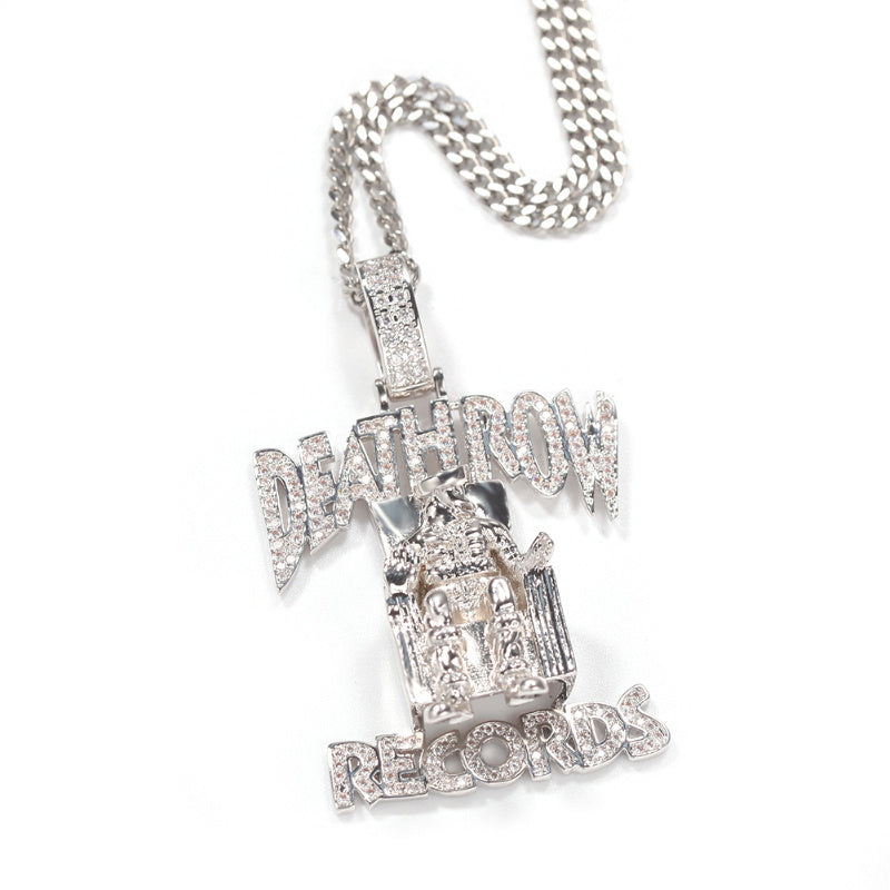 “The end of my necklace, says dope house records!”