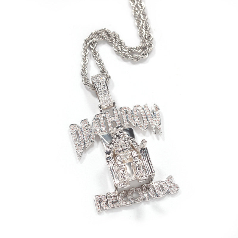 “The end of my necklace, says dope house records!”